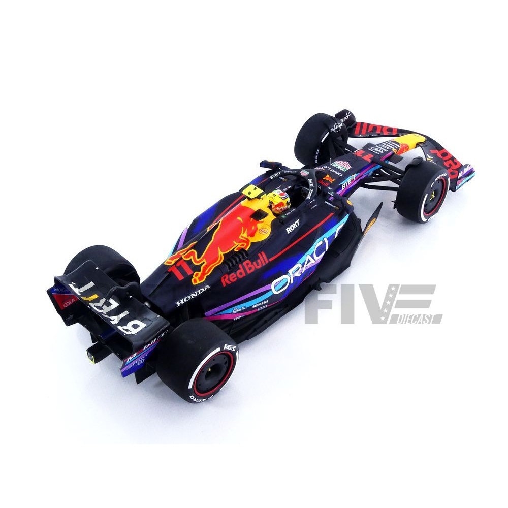 18S896 – SPARK 1/18 - RED BULL RB19 - 2nd Miami GP 2023 (S. Perez