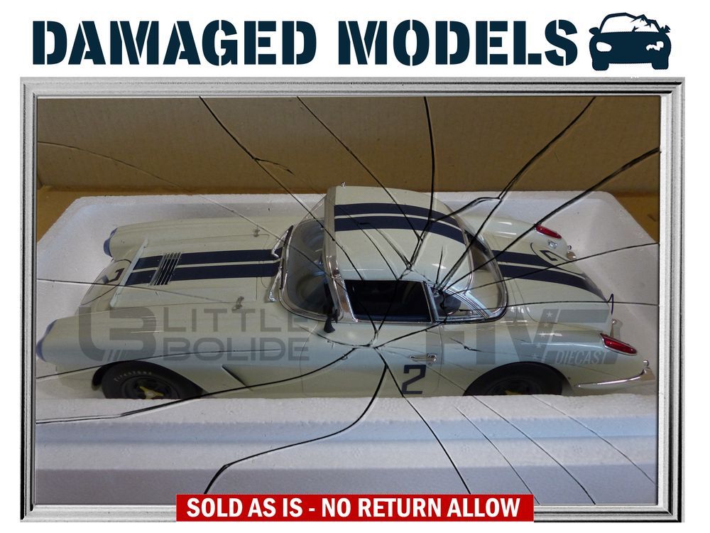 Real Art Replicas 1:18 - Model race car - Chevrolet Corvette Cunningham #3 24 Hours of Le Mans