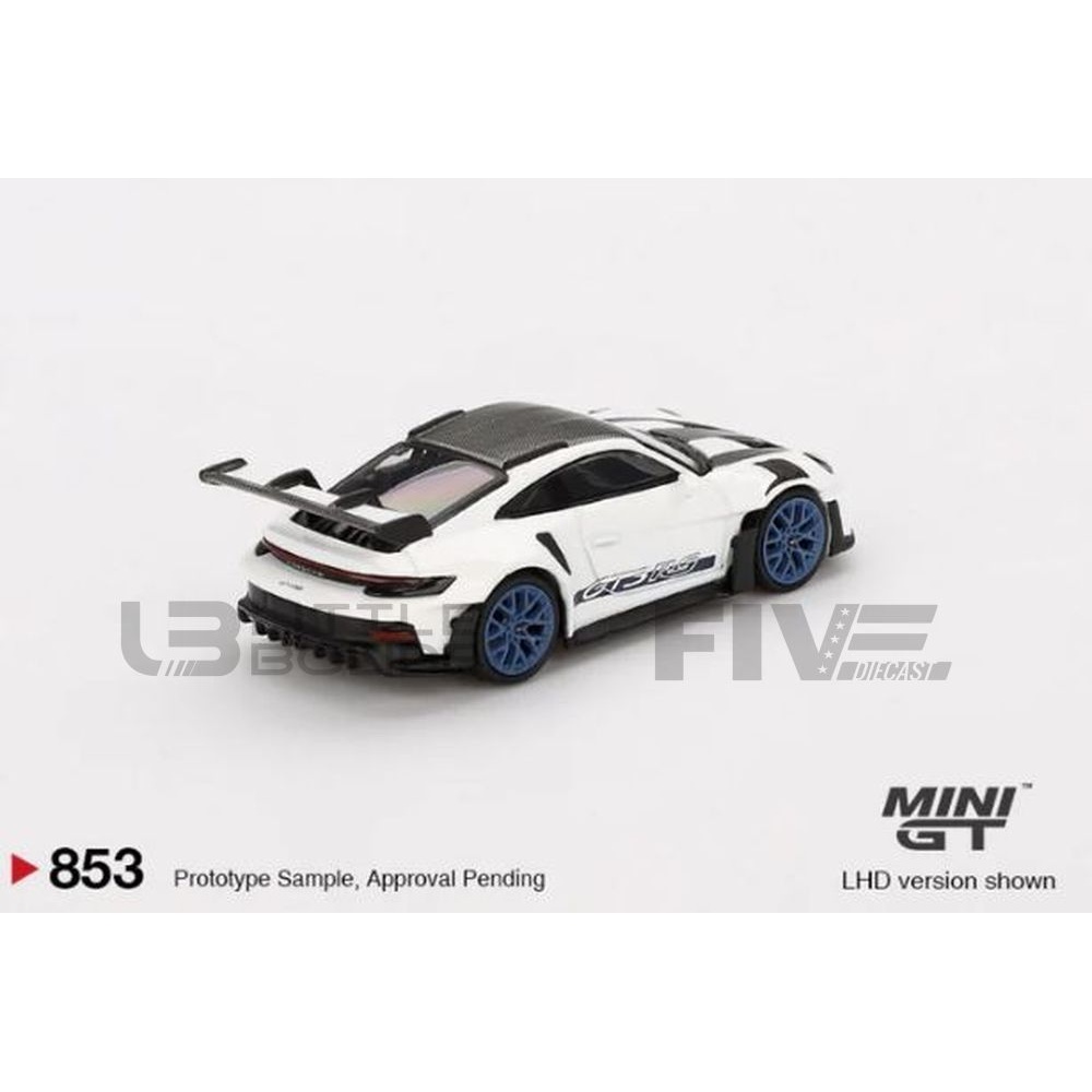 MGT00853-L – MINI GT 1/64 - PORSCHE 911 (992) GT3 RS Weissach