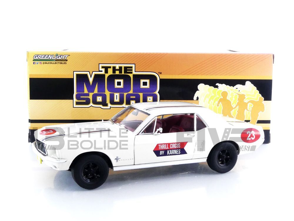 GREENLIGHT COLLECTIBLES 1/18 - FORD Mustang Coupe Thrill Circus By Karnes - 1967