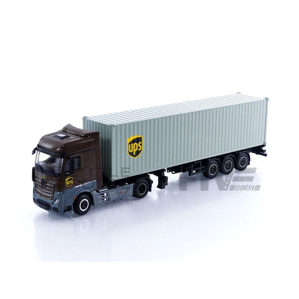 MGT00705-L – MINI GT 1/64 - MERCEDES-BENZ Actros + 40 Ft Container