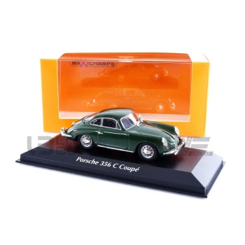 MAXICHAMPS 1/43 - PORSCHE 356 C Coupe- 1965