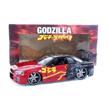 JADA TOYS 1/24 - NISSAN Skyline GT-R (R34) Godzilla