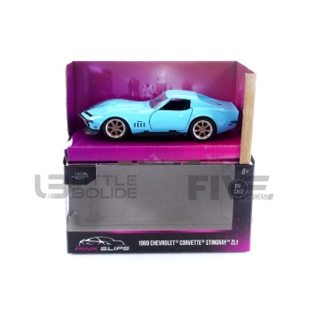 JADA TOYS 1/32 - CHEVROLET Corvette Stingray Blue - 1969