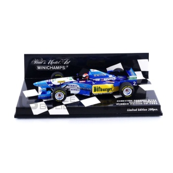 MINICHAMPS 1/43 - BENETTON Renault B195 - Winner British GP 1995 (J. Herbert )
