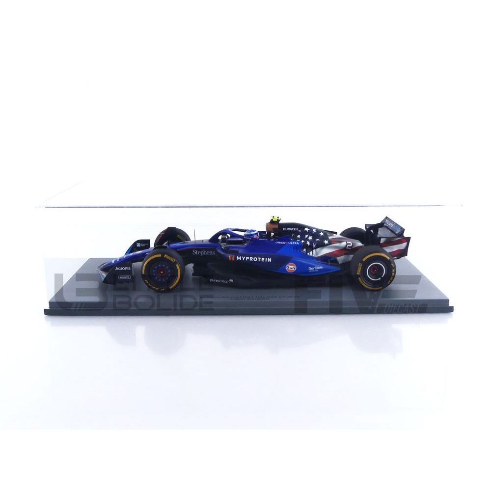 18S965 – SPARK 1/18 - ウィリアムズ FW45 - USA GP 2023 (L