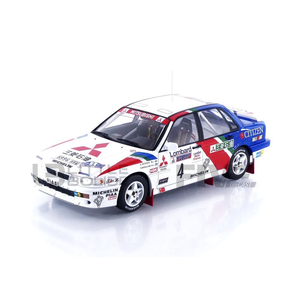 18RMC192B – IXO 1/18 - MITSUBISHI Galant VR-4 - RAC Rallye 1990