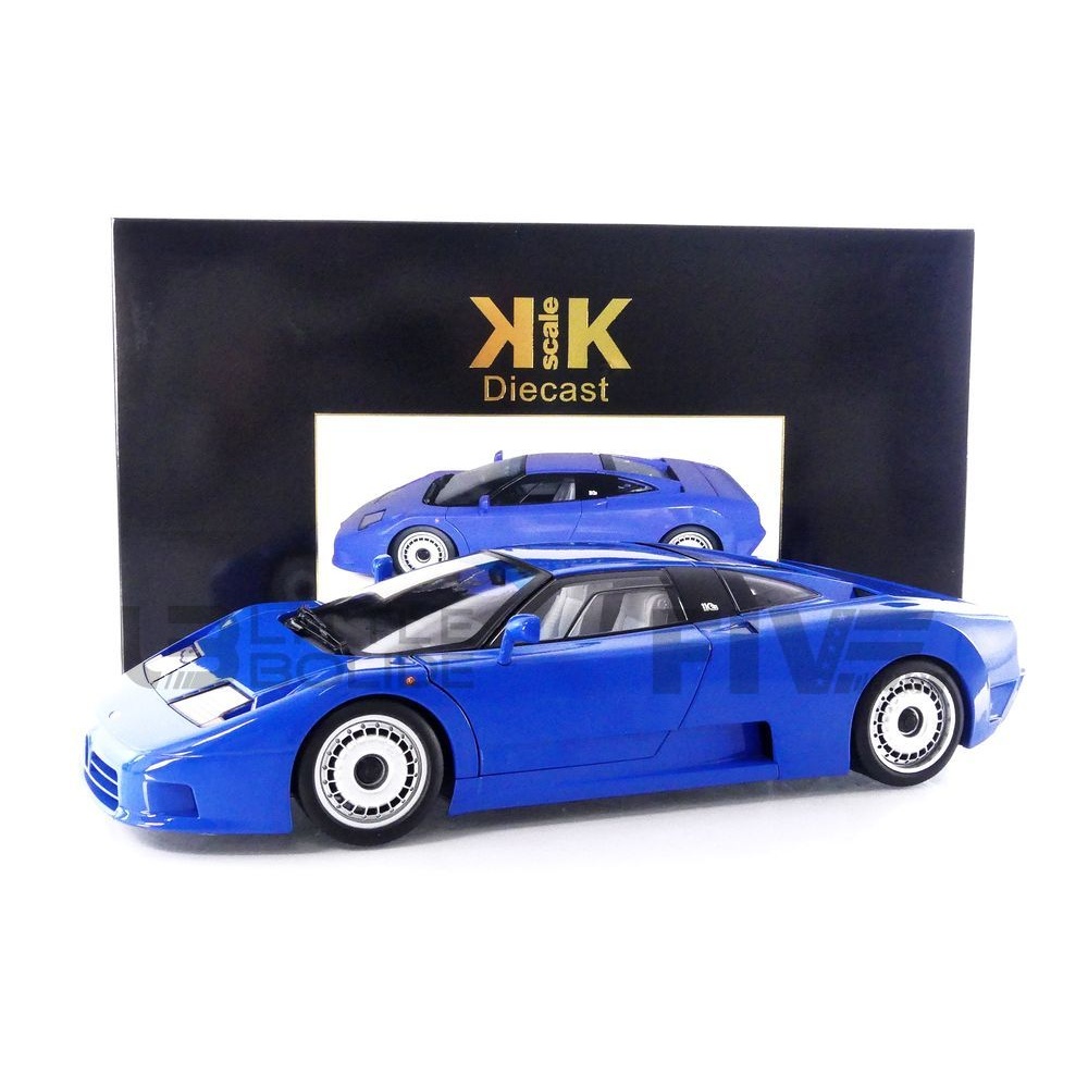120131BL – KK SCALE MODELS 1/12 - BUGATTI EB110 - 1991 - Little Bolide
