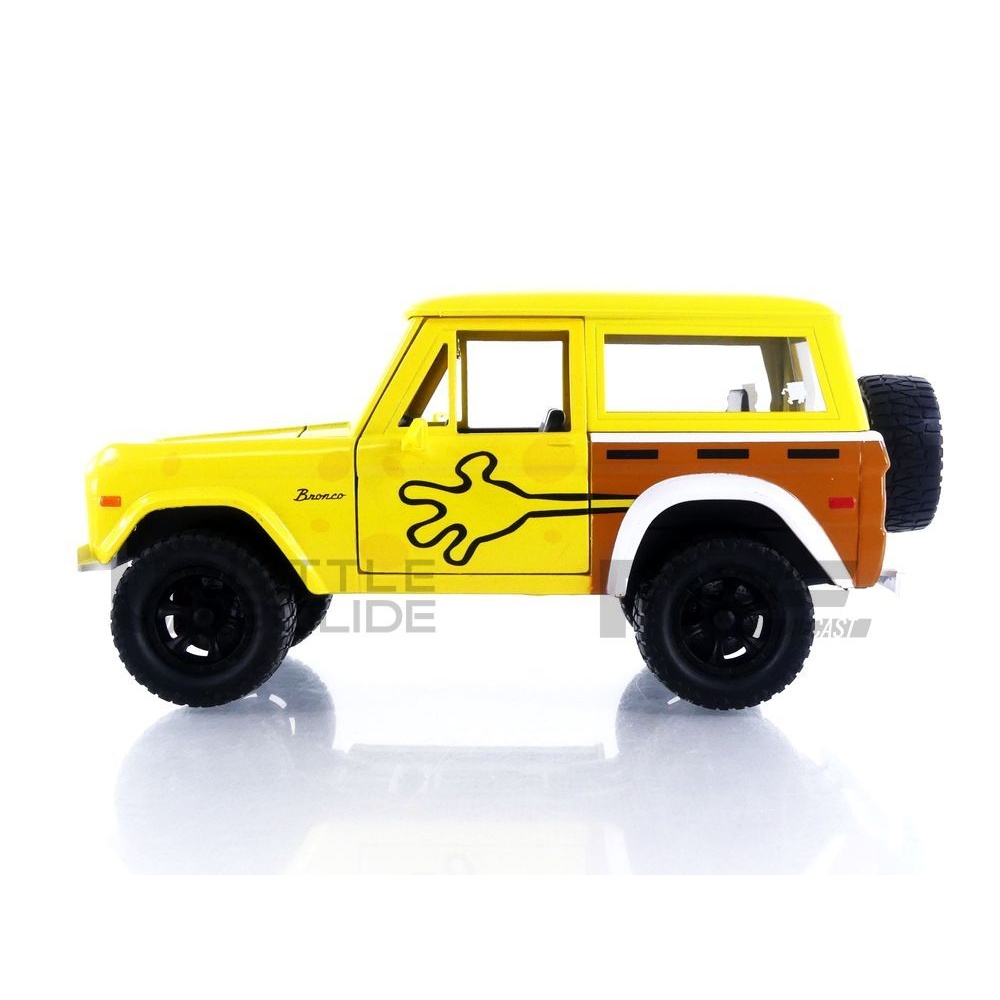 35467Y – JADA TOYS 1/24 - FORD Bronco with Sponge Bob Figure