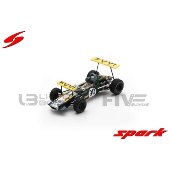 SPARK 1/43 - BRABHAM BT23C F2 - 2nd Argentinian Temporada 1968 (J. Rindt)