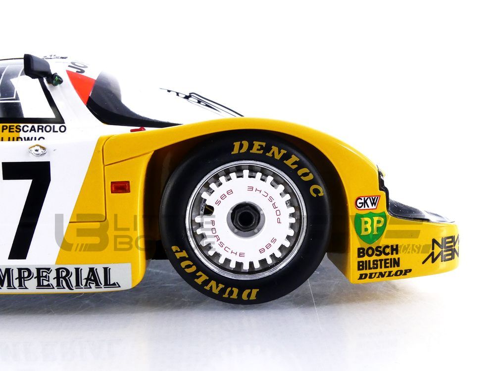 18LM84 – SPARK 1/18 - PORSCHE 956 L - Winner Le Mans 1984 - Little
