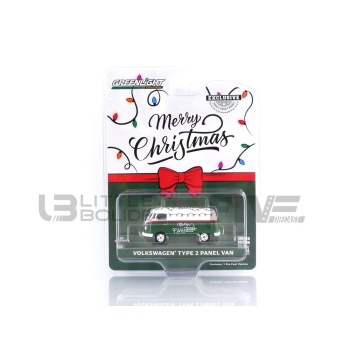 GREENLIGHT COLLECTIBLES 1/64 - VOLKSWAGEN Panel Van Type 2 Christmas 2023