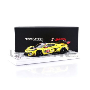 TRUESCALE MINIATURES 1/43 - CHEVROLET Corvette Z06 GT3 R - Road America Test Car 2023