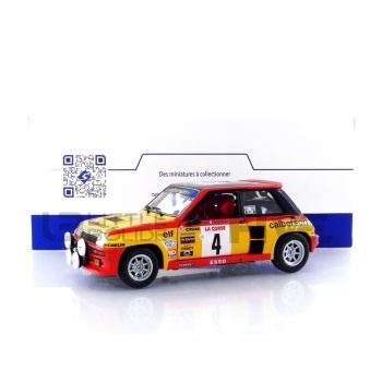 SOLIDO 1/18 - RENAULT 5 Turbo - Tour de Corse 1980