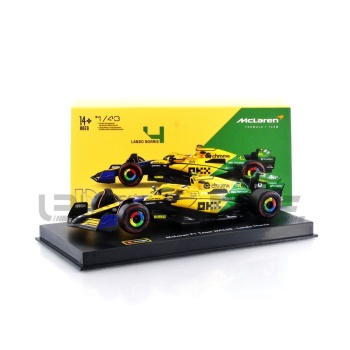 BBURAGO 1/43 - MCLAREN MCL38 - Monaco GP 2024 (L. Norris)