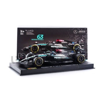 BBURAGO 1/43 - MERCEDES-AMG W15 - Season Car 2024 (G. Russell)