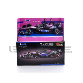 BBURAGO 1/43 - ALPINE A524 - Season Car 2024 (E. Ocon)