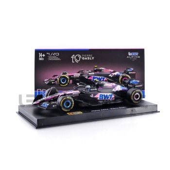 BBURAGO 1/43 - ALPINE A524 - Season Car 2024 (P. Gasly)