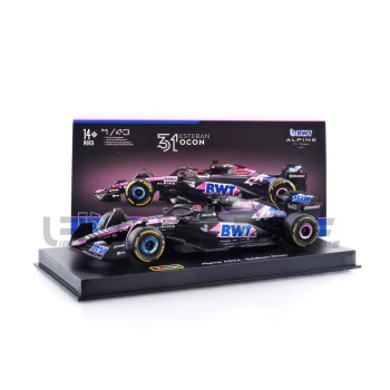 BBURAGO 1/43 - ALPINE A524 - Season Car 2024 (E. Ocon)