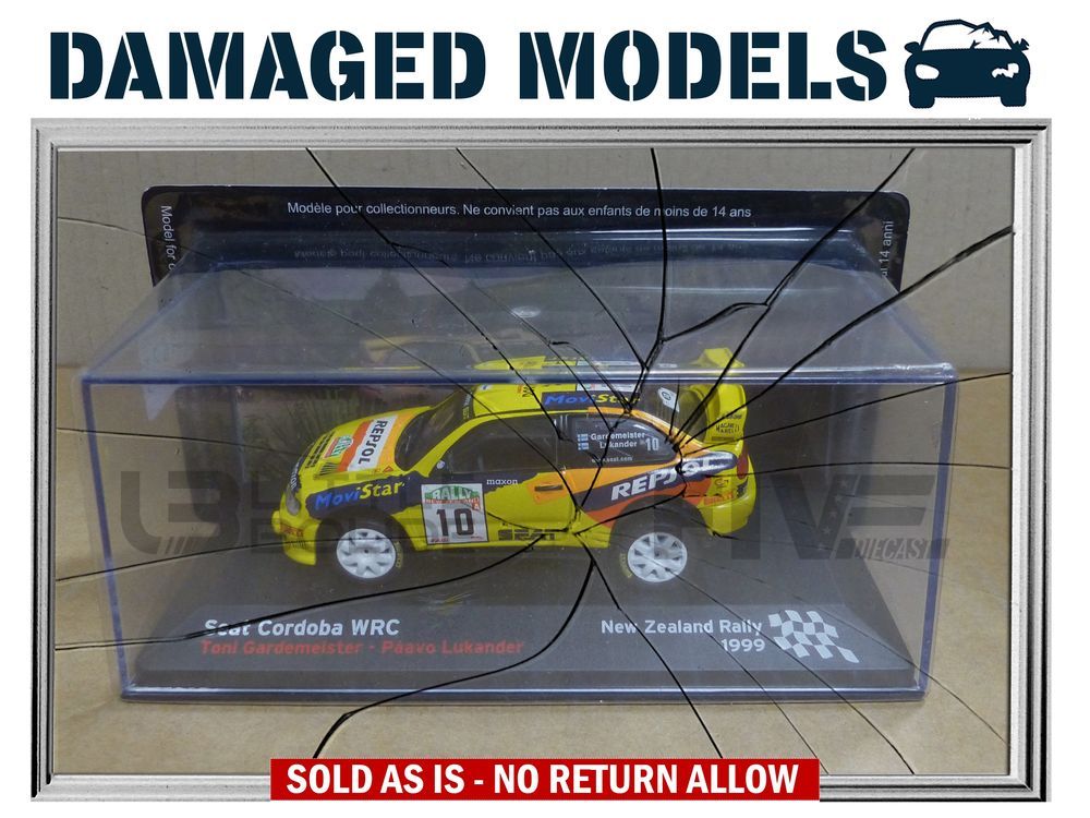 DAMAGED MODELS 1/43 - SEAT Cordoba WRC-Rallye de New Zelande 99 - 20141107-20