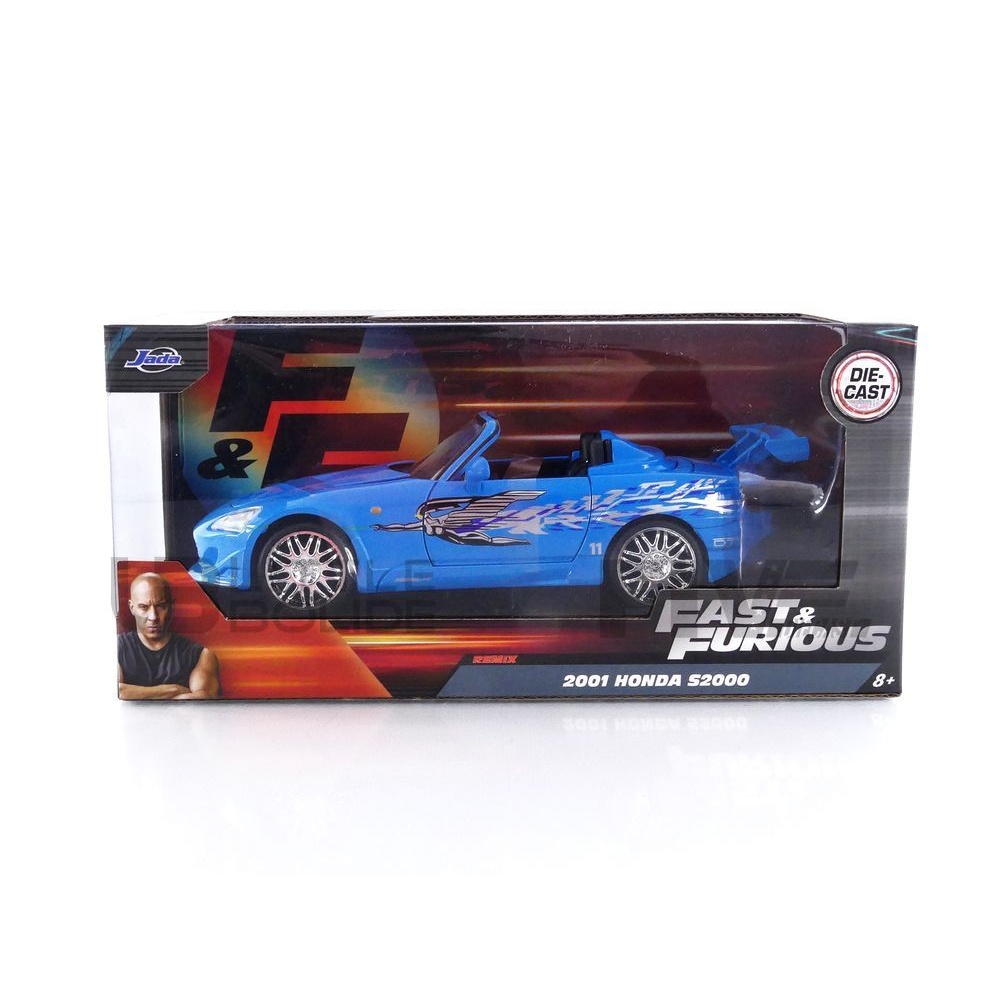 35875BL – JADA TOYS 1/24 - HONDA S2000 Fast and Furious - 2001