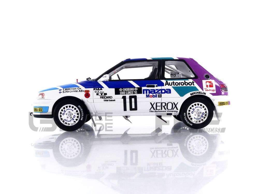 MAZDA 323 GTX #5 T.SALONEN / V.SILANDER RALLYE 1000 LACS 1990