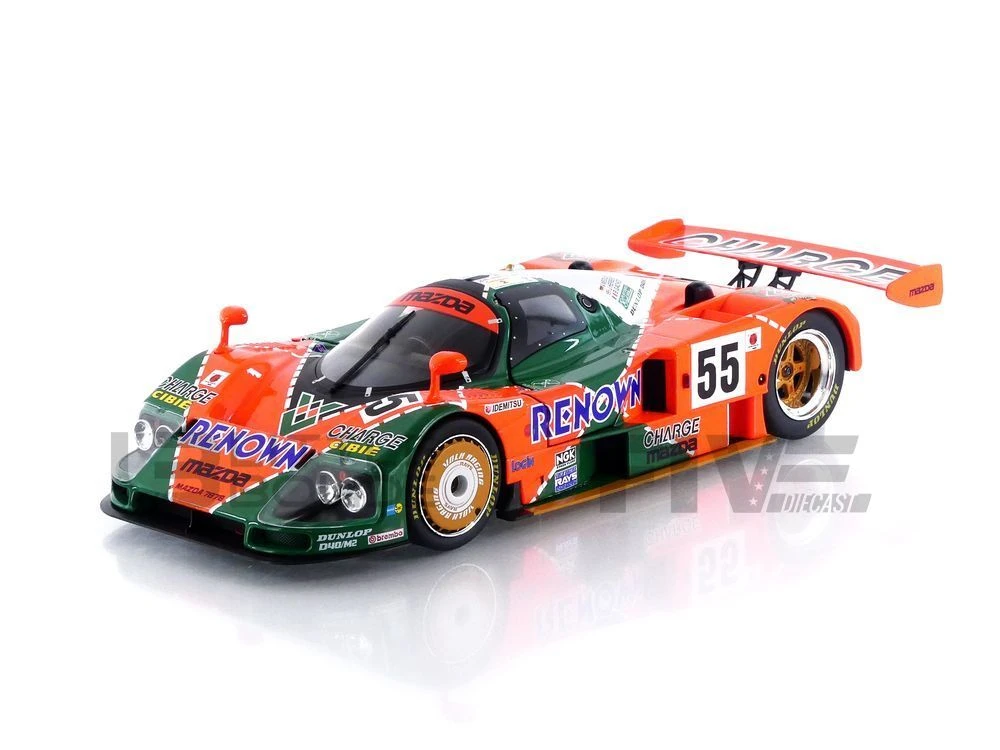W1802701C – WERK 83 1/18 - MAZDA 787B - Winner Le Mans 1991