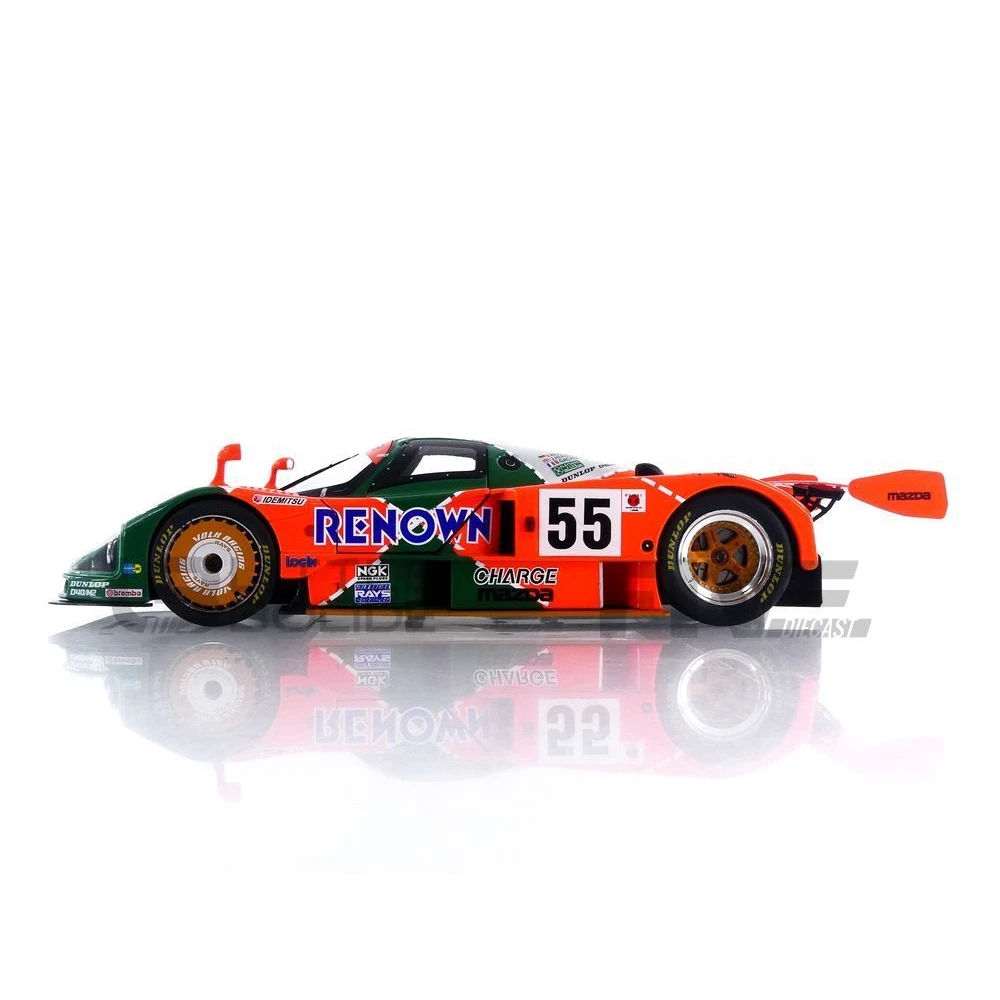 W1802701C – WERK 83 1/18 - MAZDA 787B - Winner Le Mans 1991