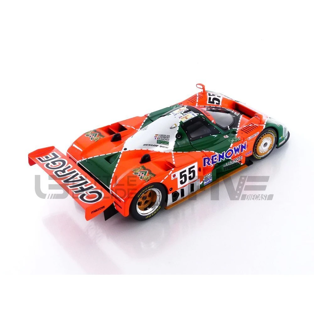 W1802701C – WERK 83 1/18 - MAZDA 787B - Winner Le Mans 1991