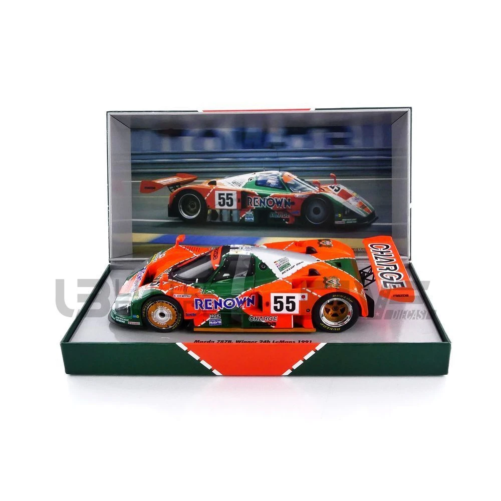 Miniature Peugeot WM 1986 1/43 Bizarre 1986 Turbo No.41 24h Le Mans P85