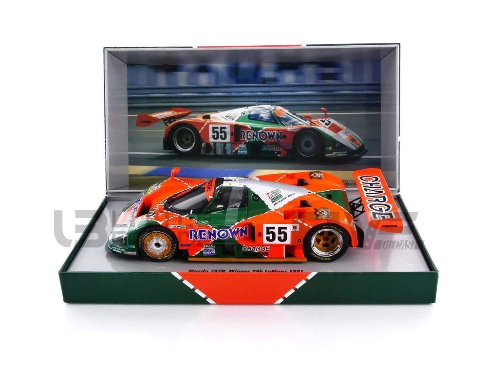 W1802701C – WERK 83 1/18 - MAZDA 787B - Winner Le Mans 1991