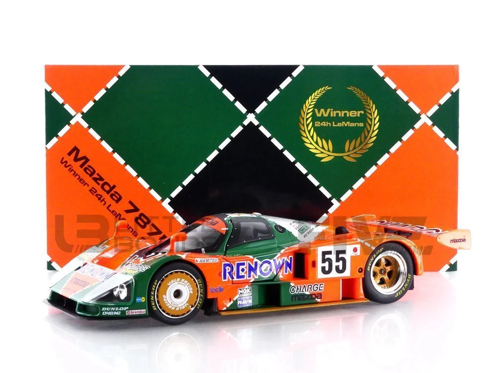 W1802701C – WERK 83 1/18 - MAZDA 787B - Winner Le Mans 1991