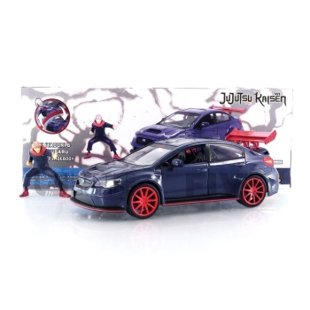 JADA TOYS 1/24 - SUBARU WRX Sti with Yuji Itadori Figure - 2016