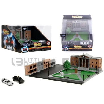 JADA TOYS 1/87 - DE LOREAN Back to the Future Hill Valley Courthouse