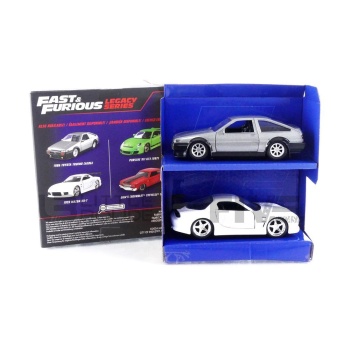 JADA TOYS 1/32 - TOYOTA Trueno & Mazda RX-7 Twin Pack - Fast and Furious
