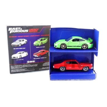 JADA TOYS 1/32 - PORSCHE 911 GT3 RS & Chevelle Twin Pack - Fast and Furious