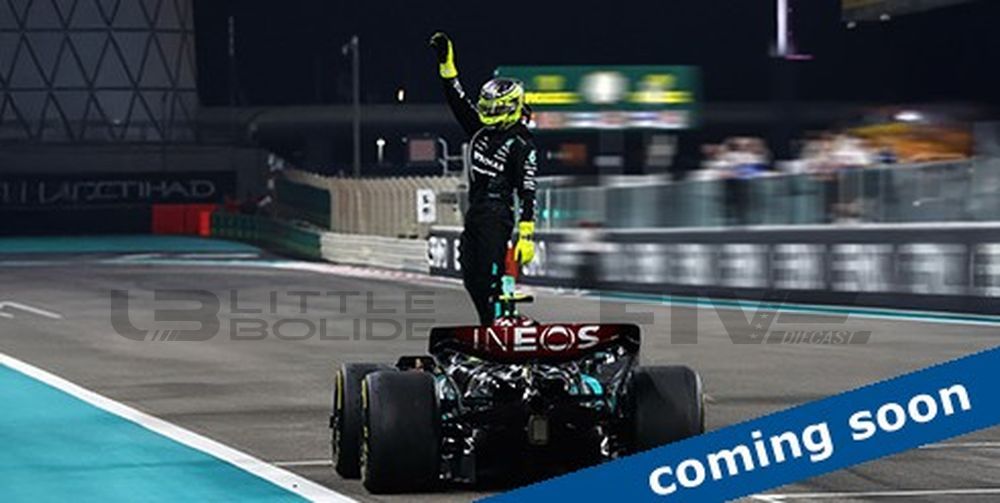 MINICHAMPS 1/43 - MERCEDES-AMG W15 E Performance - Last Race Abu Dhabi GP 2024 (L. Hamilton)