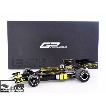 GP REPLICAS 1/18 - LOTUS 72E - Winner Italy GP 1974 (R. Peterson)