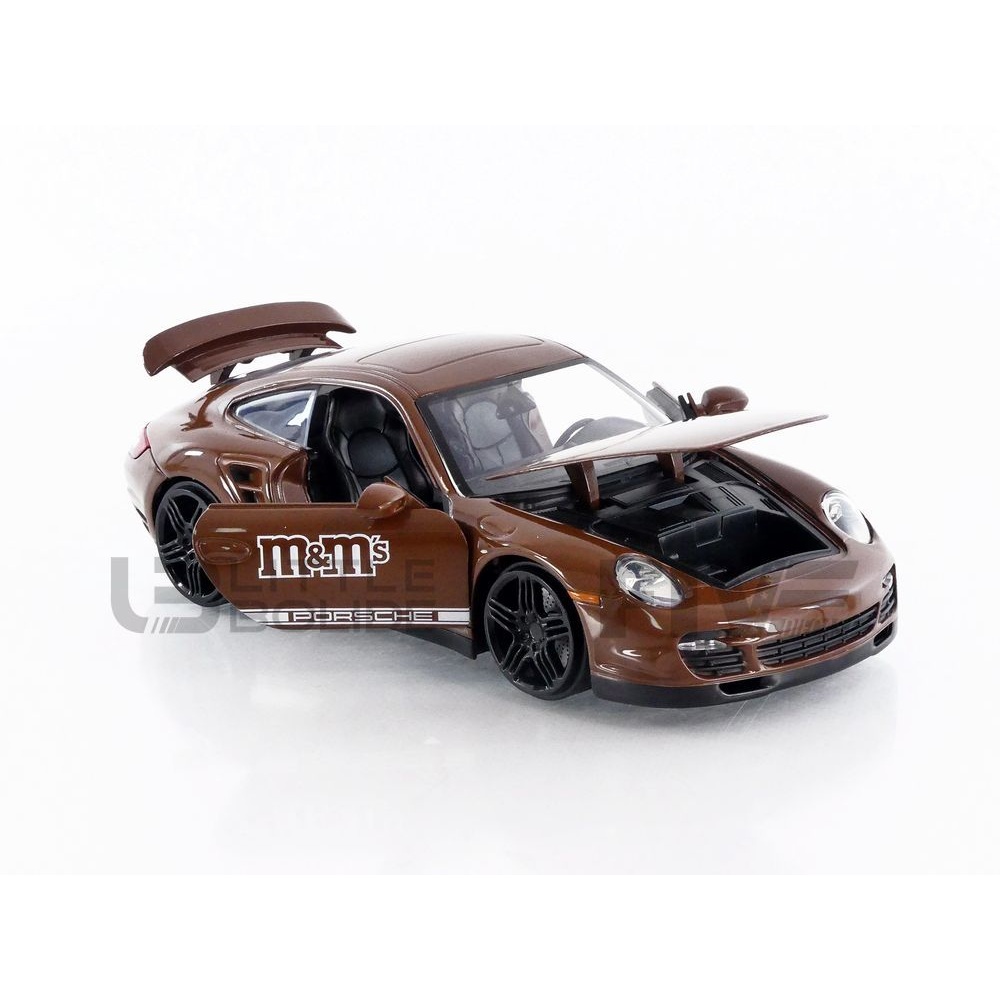 34624BR – JADA TOYS 1/24 - PORSCHE 911 Turbo with M&M'S Brown
