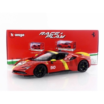 BBURAGO 1/18 - FERRARI SF90 Stradale Assetto Fiorano Le Mans Livery