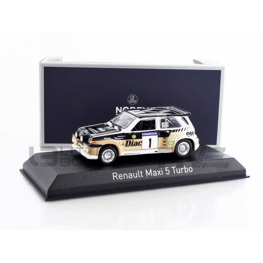 510621 - NOREV 1/43 - RENAULT Maxi 5 Turbo - Winner Rallye du Var