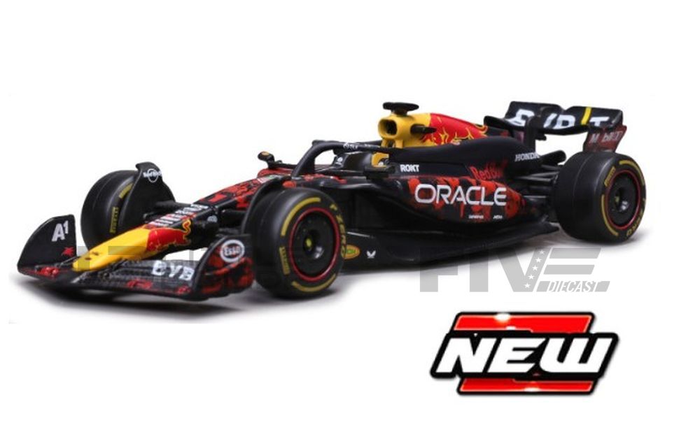 BBURAGO 1/43 - RED BULL RB20 - British GP 2024 (M. Verstappen)