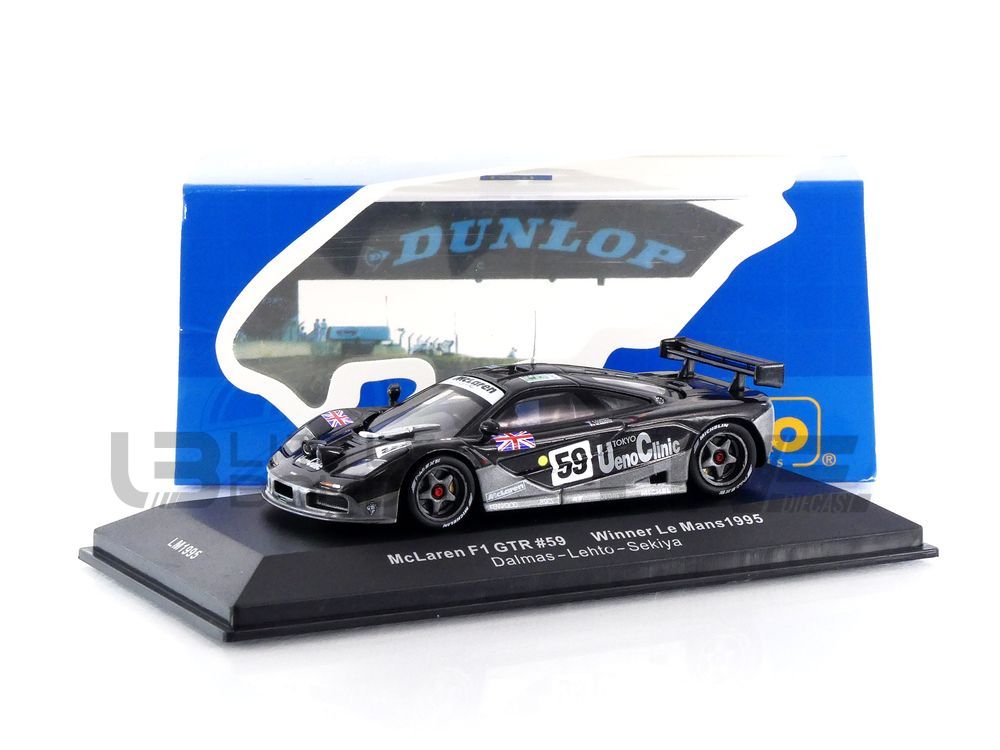 1/43 マクラーレン F1 GTR ウイナー LM1995 LM1995 – IXO 1