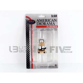 AMERICAN DIORAMA 1/18 - FIGURINES Detail Masters - Wet Dry Vacuum-Cleaner