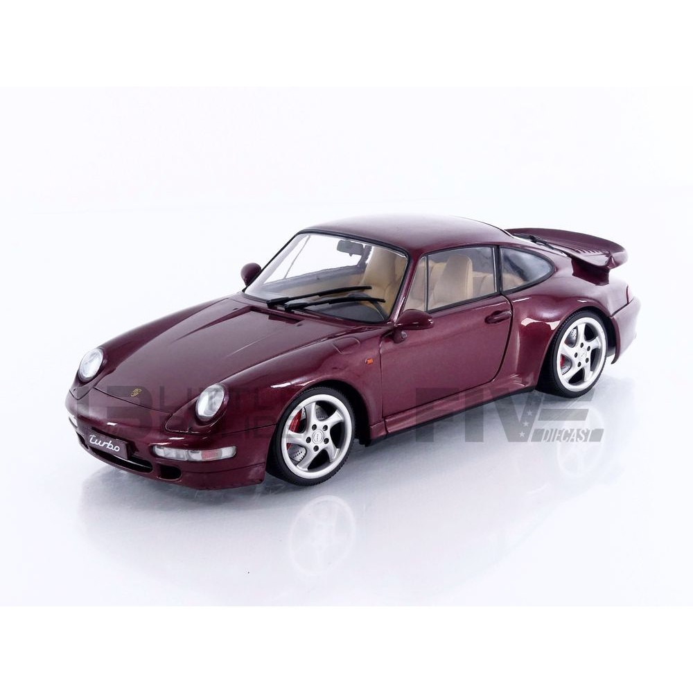S1810102 - SOLIDO 1/18-PORSCHE 911 (993) Turbo-1997- Little Bolide