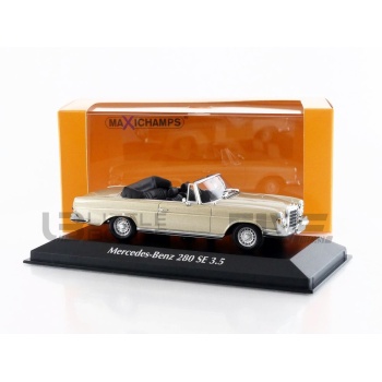 MAXICHAMPS 1/43 - MERCEDES-BENZ 280 SE 3.5 Cabriolet - 1970