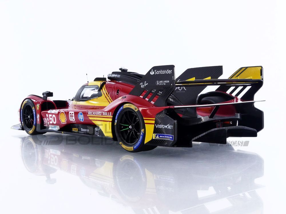 Miniature Ferrari 499P N°50 AF Corse – Vainqueur 24h Le Mans 2024 – Looksmart 1/18