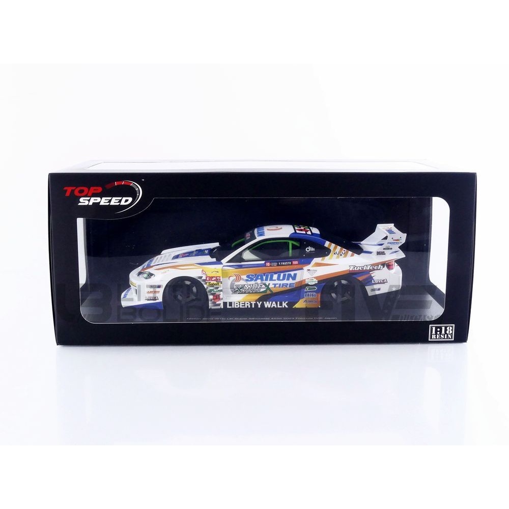TS0586 – TOP SPEED 1/18 - NISSAN S15 Silvia LB-Super Silhouette