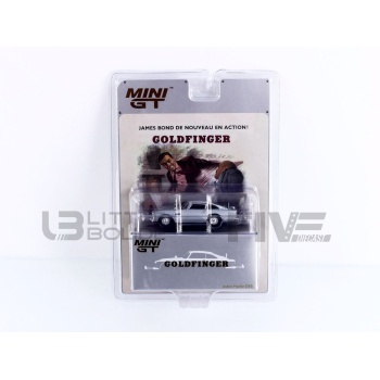 MINI GT 1/64 - ASTON MARTIN DB5 Goldfinger 007 French Blister Packaging  1965