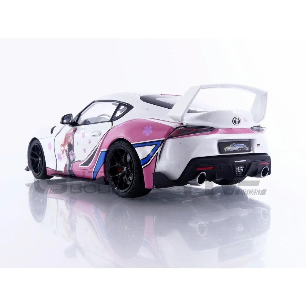 Toyota GR Supra Itasha White 2024 1/18 SOLIDO S1809008